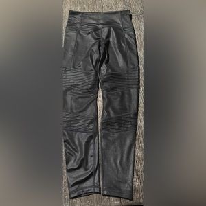 Athleta black sparkly leggings